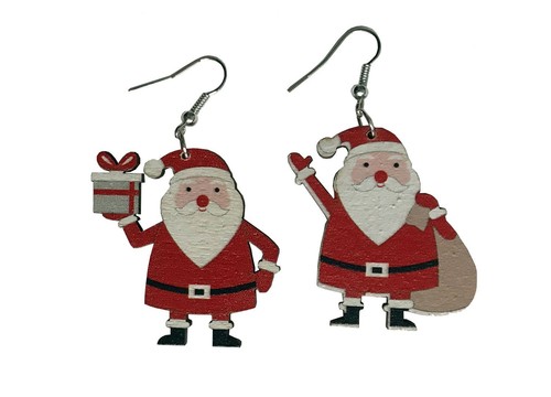 Orecchini babbo natale in - orecchini,