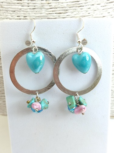 Orecchini donna cerchio con - donna, a
