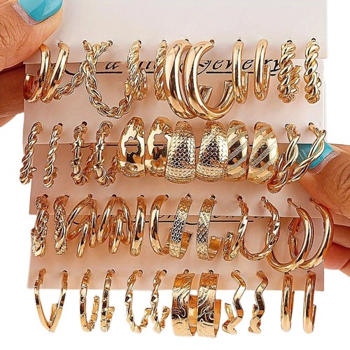 Set paia orecchini - 24,