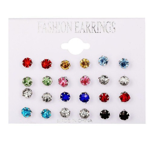 Set paia orecchini argento - 12,