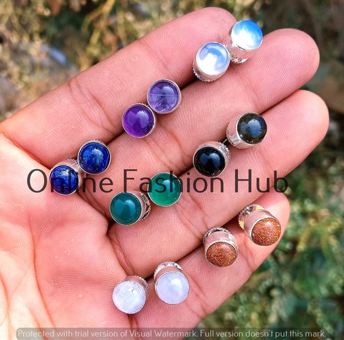 Lotto orecchini opalite - , e
