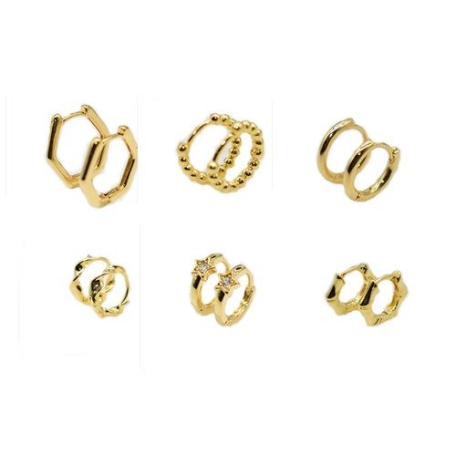 Mix paia orecchini donna - orecchini,