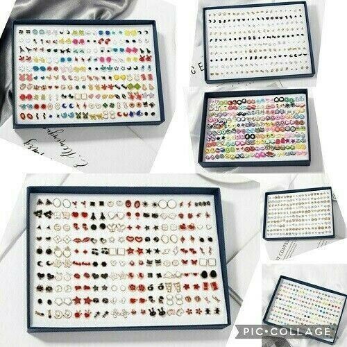 Set 100 paia orecchini
