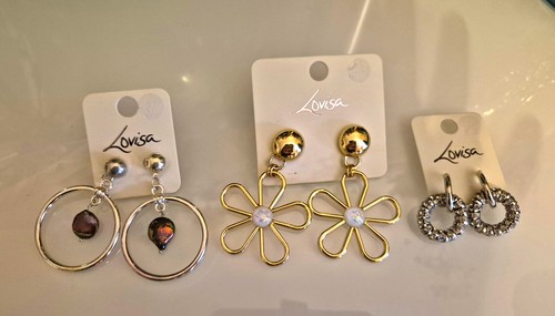 Set paia orecchini misti - 3,